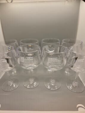 Ketel One Botanical Promotional Plastic Wine Glasses (Set of 8)
